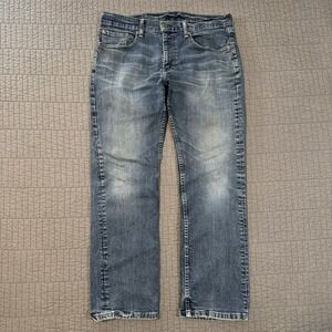Levis 559 Jeans Men's 33x30 Blue Relaxed Straight Fit Medium Wash Denim Casual